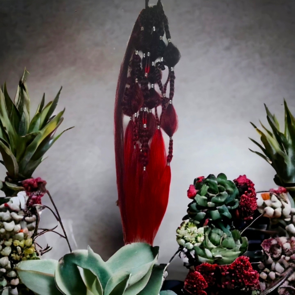 Custom made festival braids